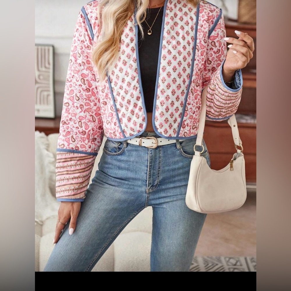 Reversible Open Front Jacket